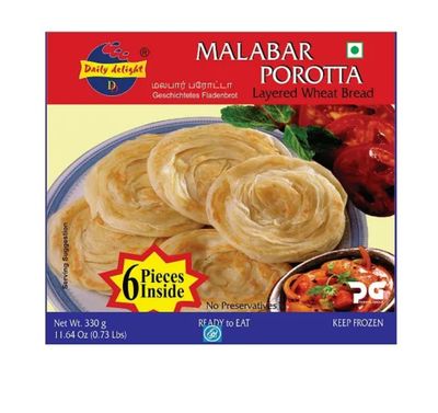 Daily Delight Malabar Parotta 330g