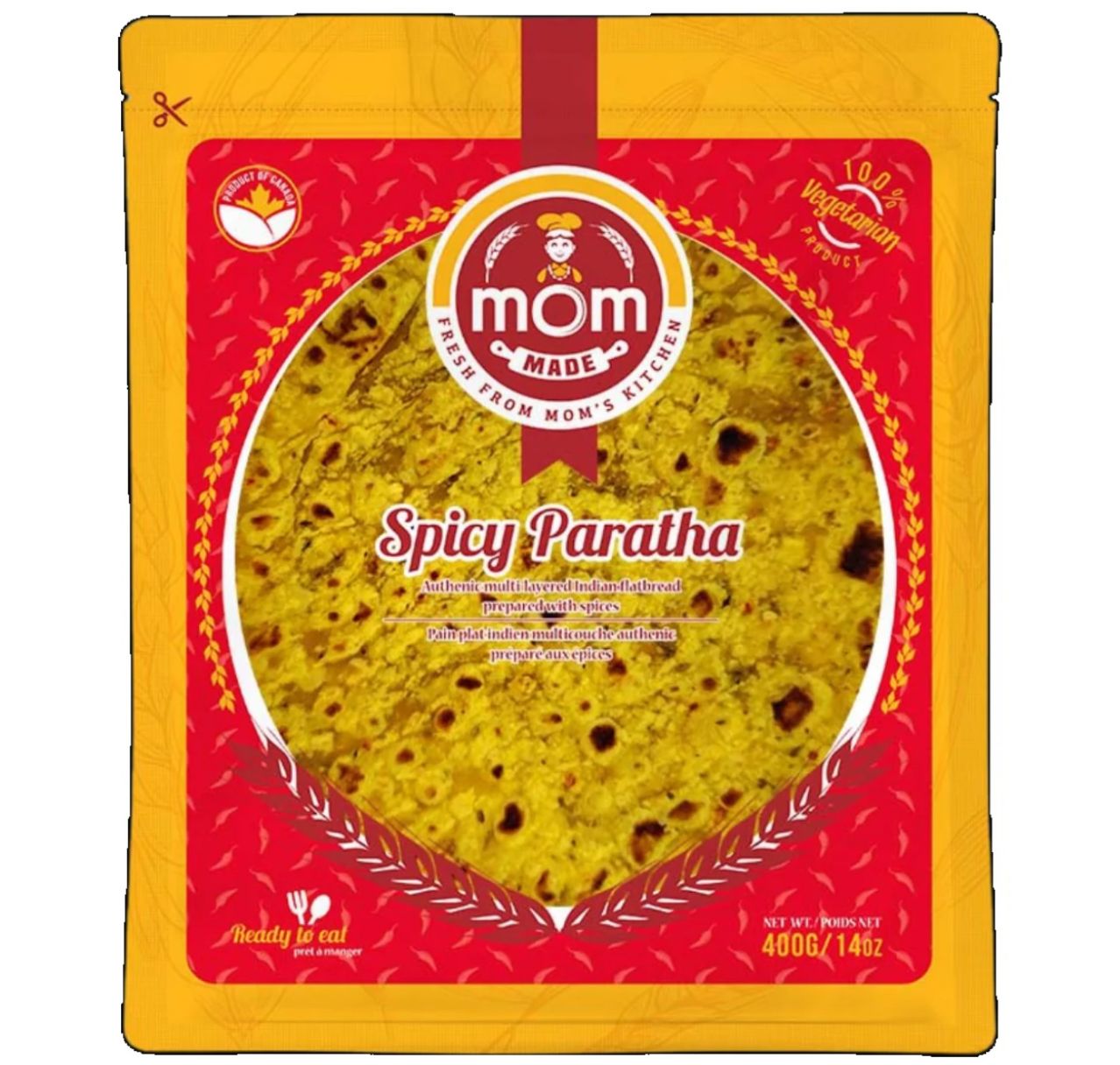 Mom’s Spicy Paratha 400g