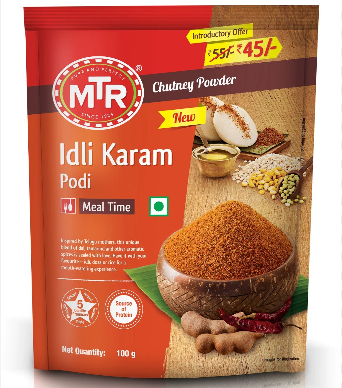 Mtr Idli Karam Podi 100g
