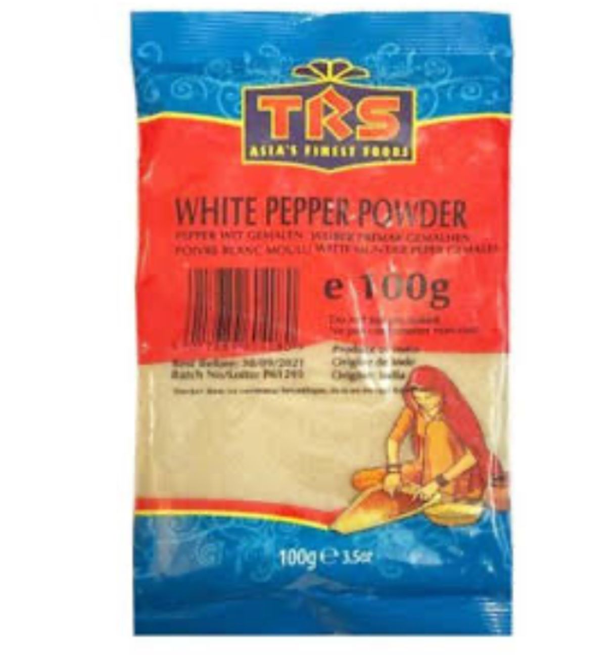 Trs White Pepper Powder 100g