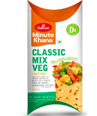 Haldirams Classic Mix Veg Wrap 156g