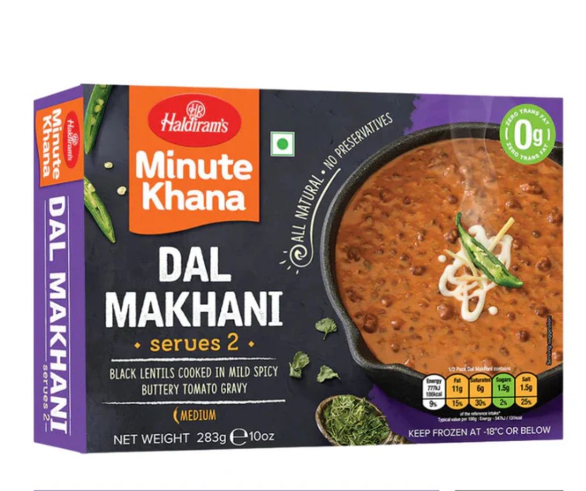 Haldirams Frozen Dal Makhani 283g