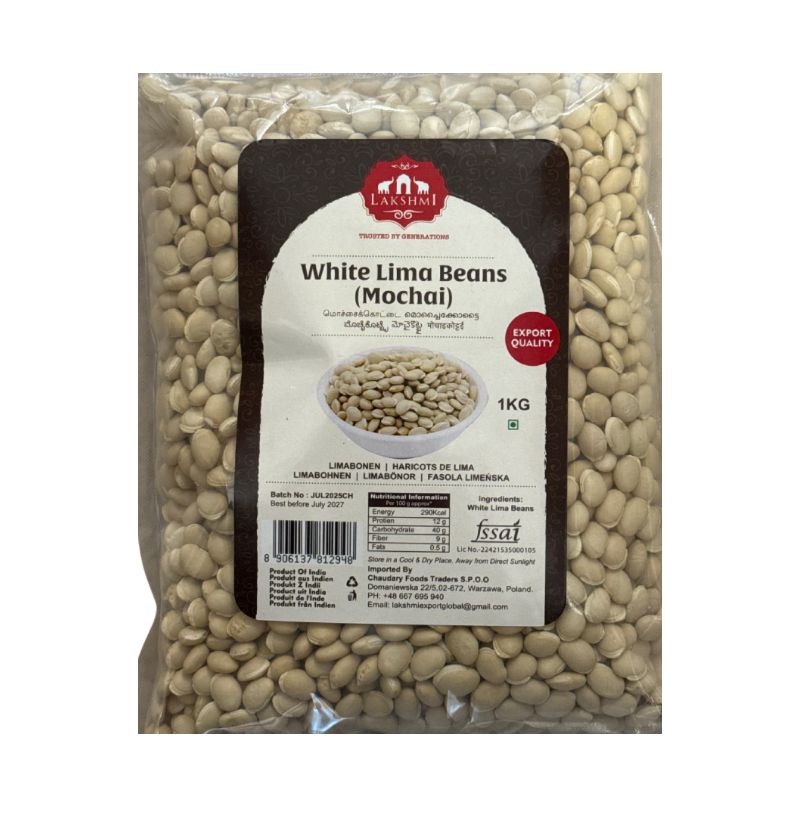 Lakshmi White Lima Beans 1 Kg