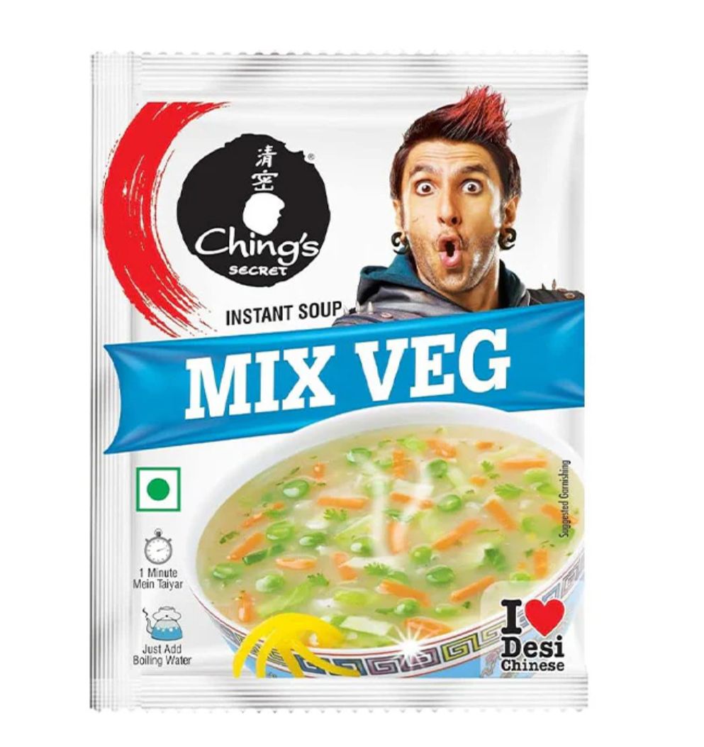 Chings Mix Veg Soup 55g