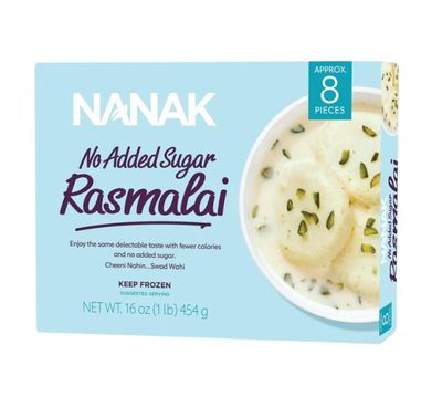 Nanak Rasmalai 454g 8 Pcs