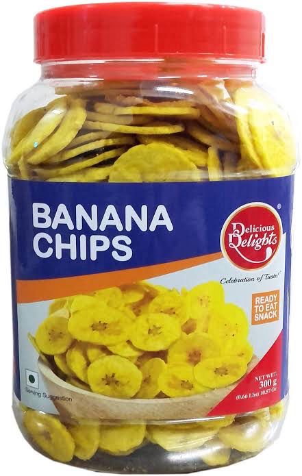 D.Delights Banana Chips 250g
