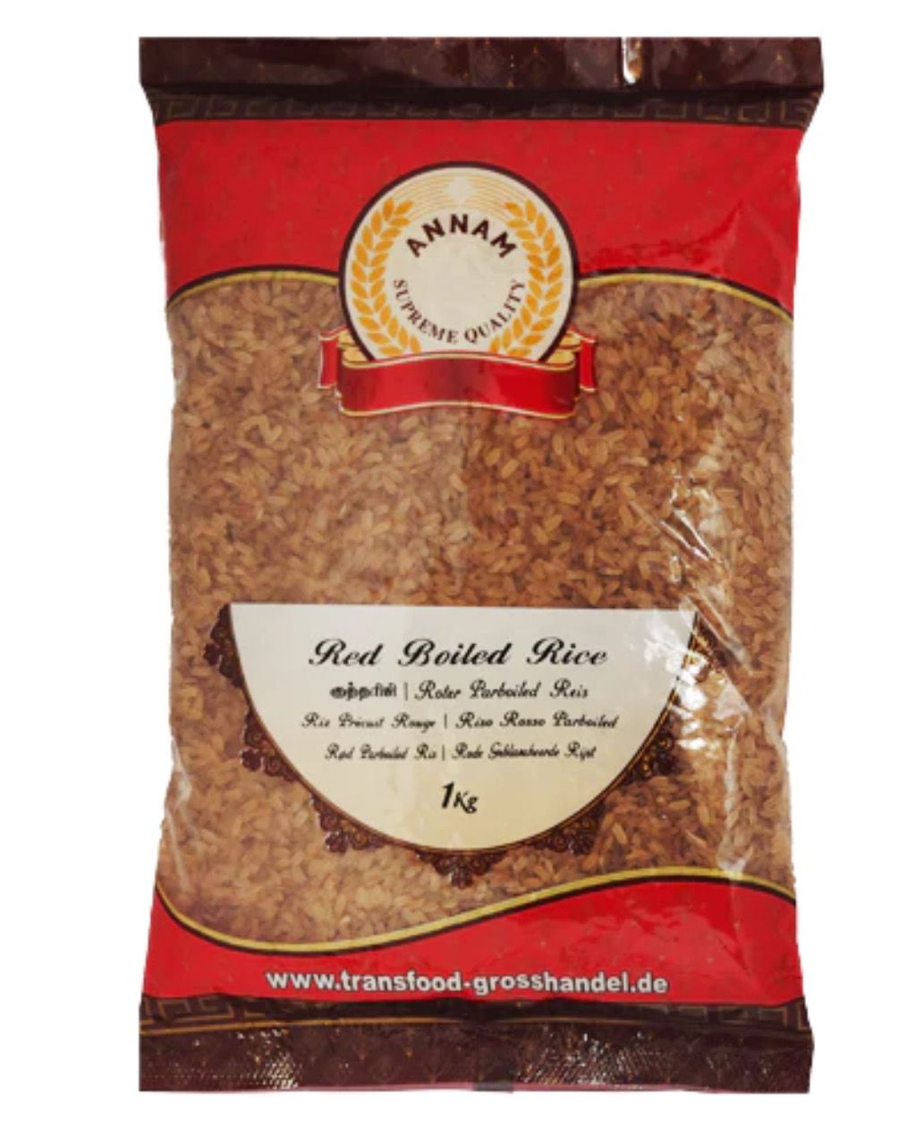 Annam Red Boiled Rice 1Kg