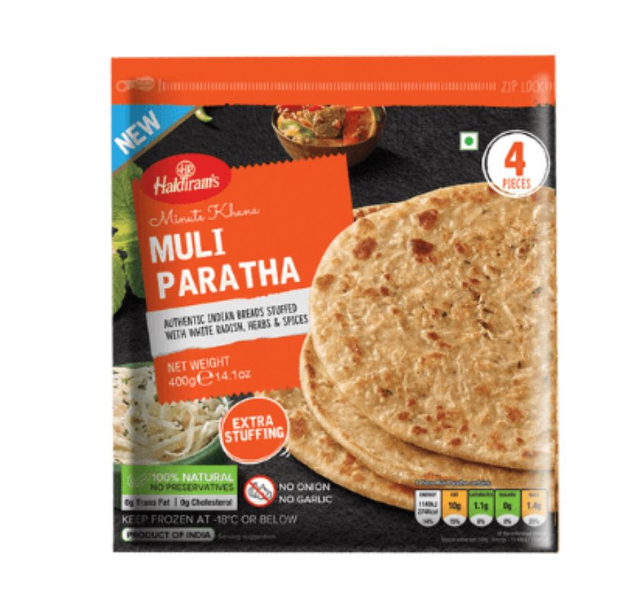 Haldirams Muli Paratha 400g