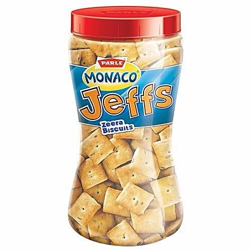 Parle Monaco Jeffs Zeera Biscuits 200g