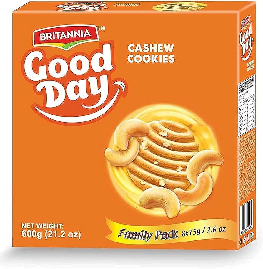 Britannia Good Day Cashew Biscuits 600g