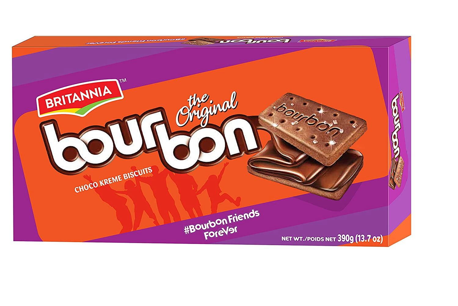 Britannia Bourbon Creme Biscuit 390g