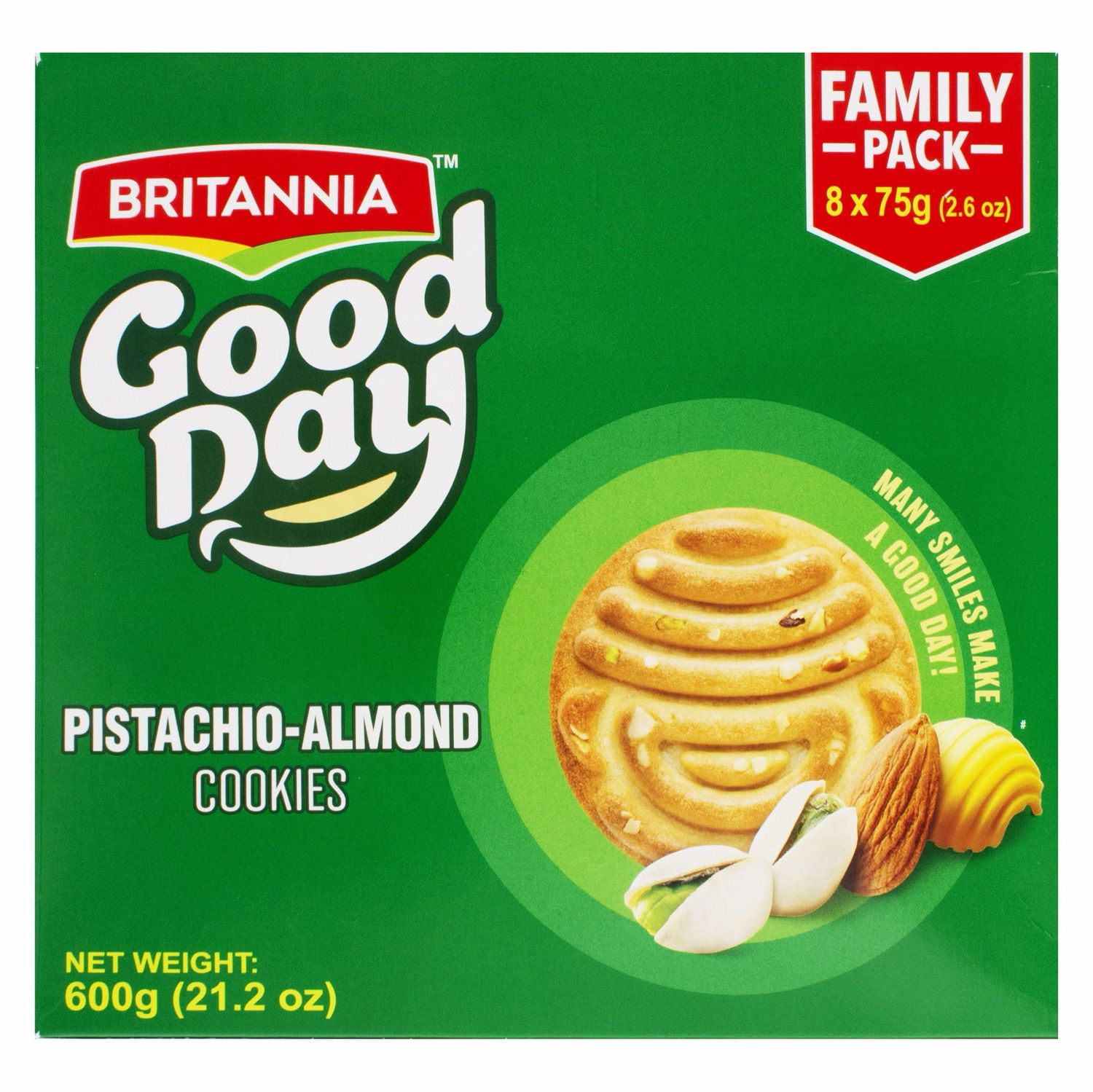 Britannia Good Day Pistachio Cookies 600g