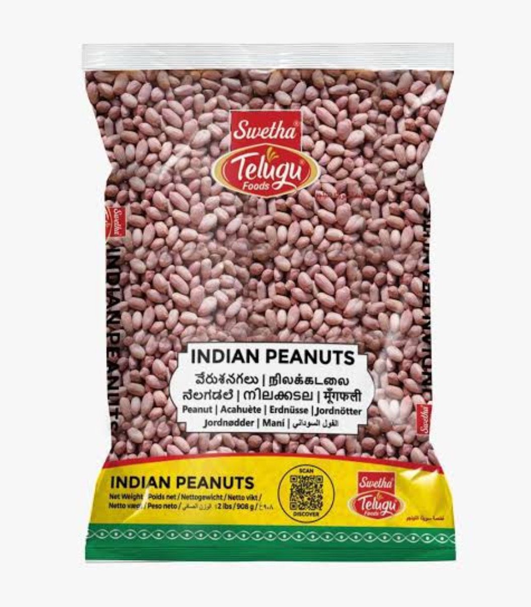 Telugu Indian Peanuts 908g