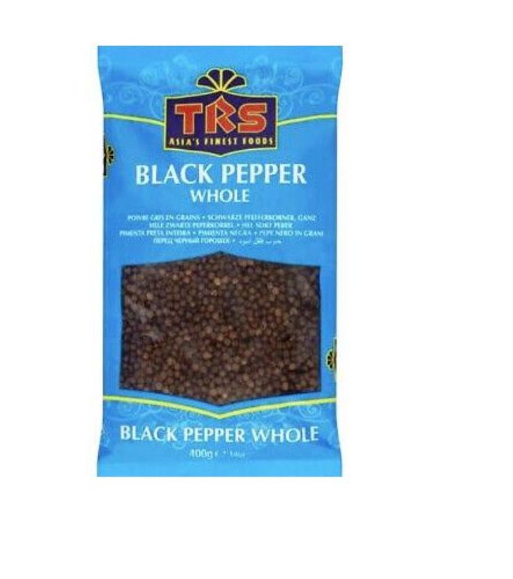 Trs Black Pepper Whole 400g