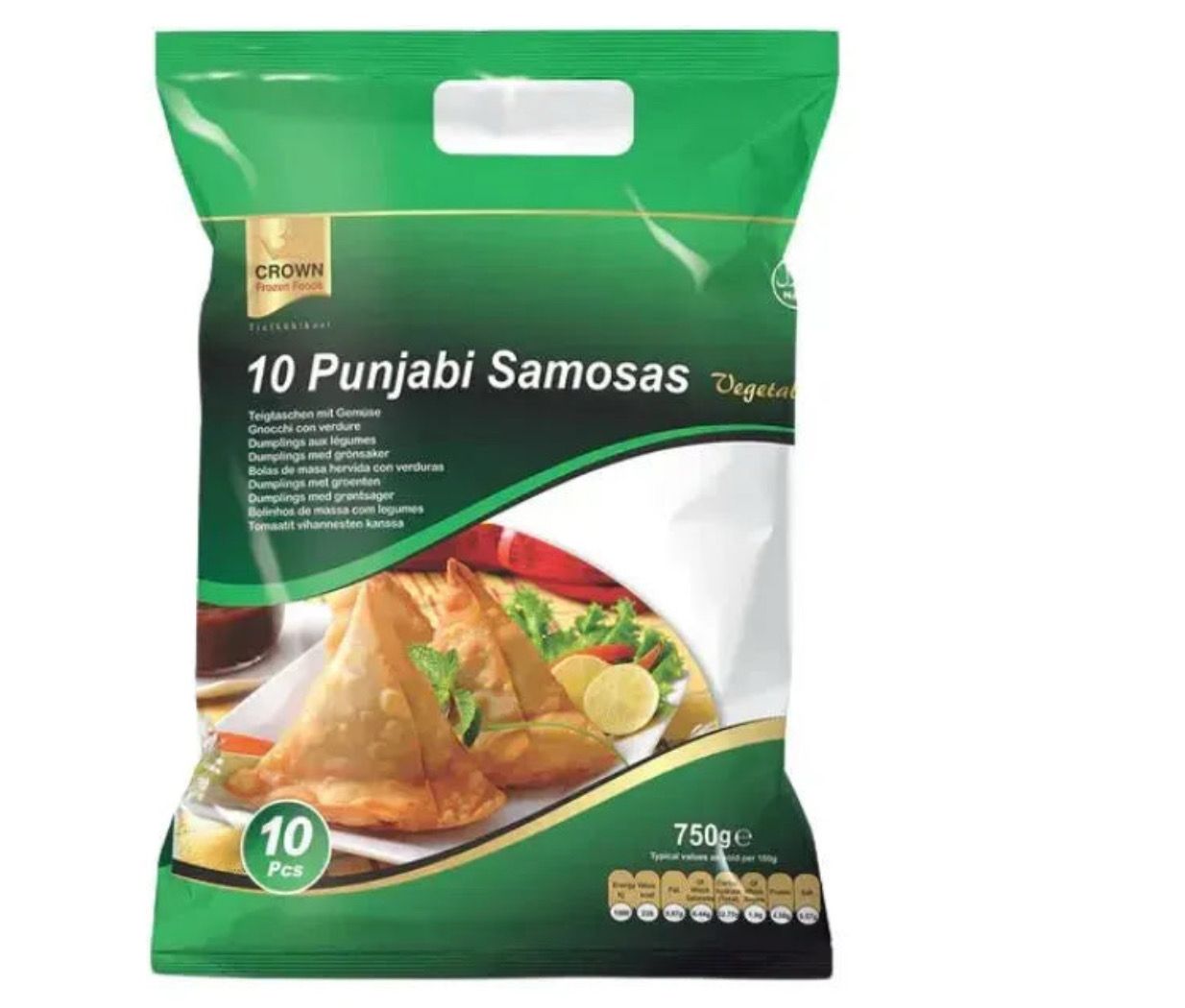 Crown Vegetables Punjabi Samosa 750g