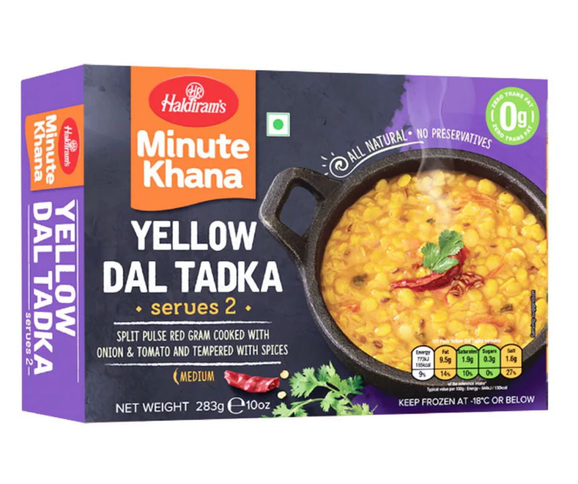 Haldiram’s Yellow Dal Tadka Frozen 283g