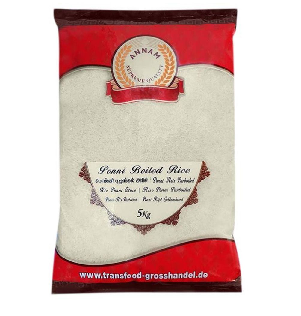 Annam Ponni Boiled Rice 5kg