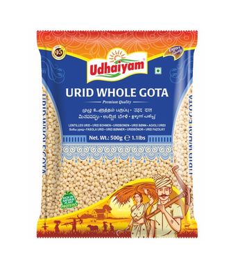 Udhaiyam Urid Whole Gota 500g
