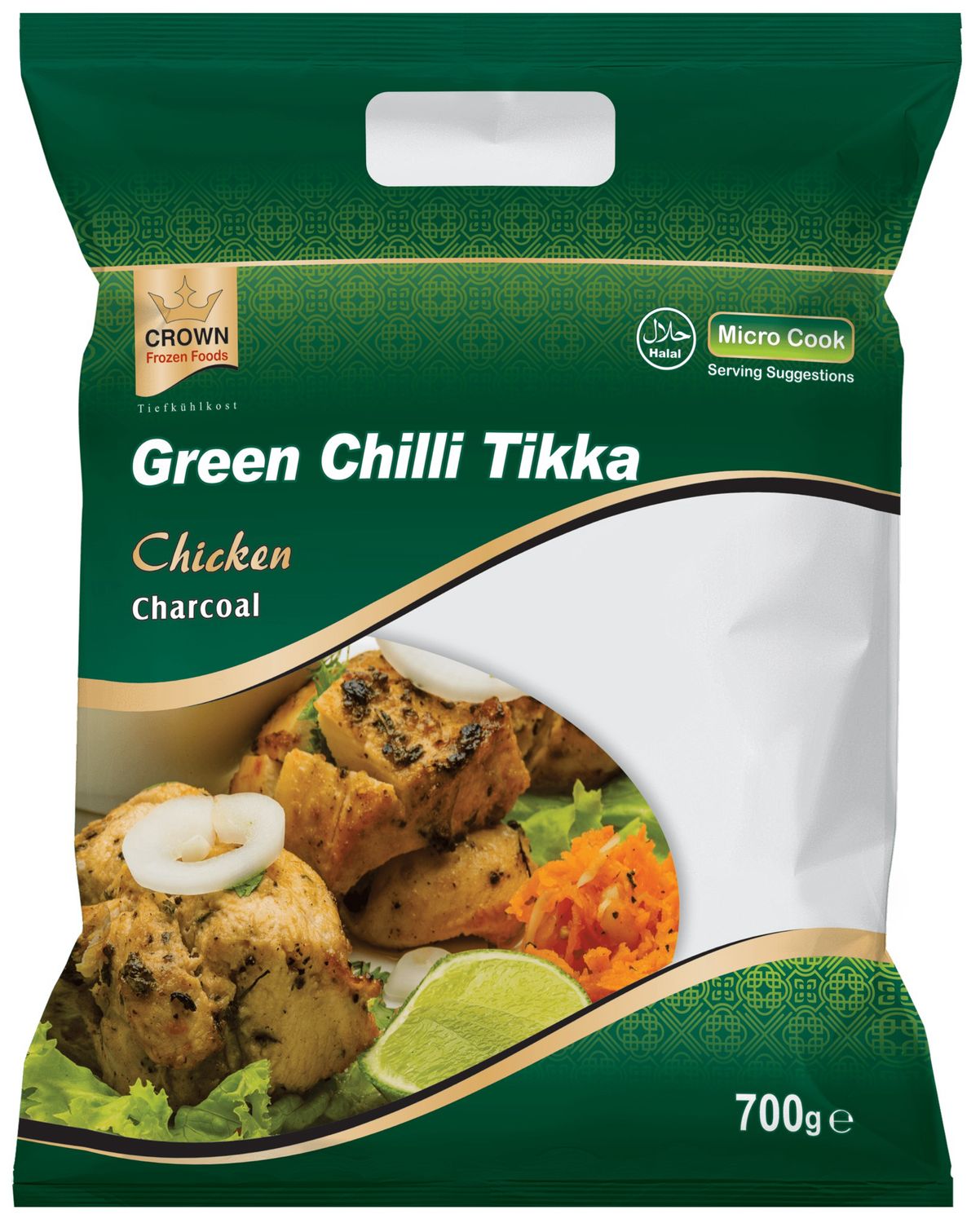 Crown Green Chilli Tikka 700g