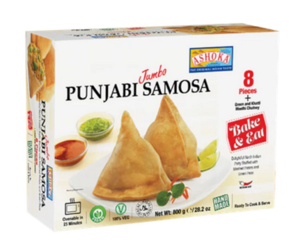 Ashoka Jumbo Punjabi Samosa 8 Pcs