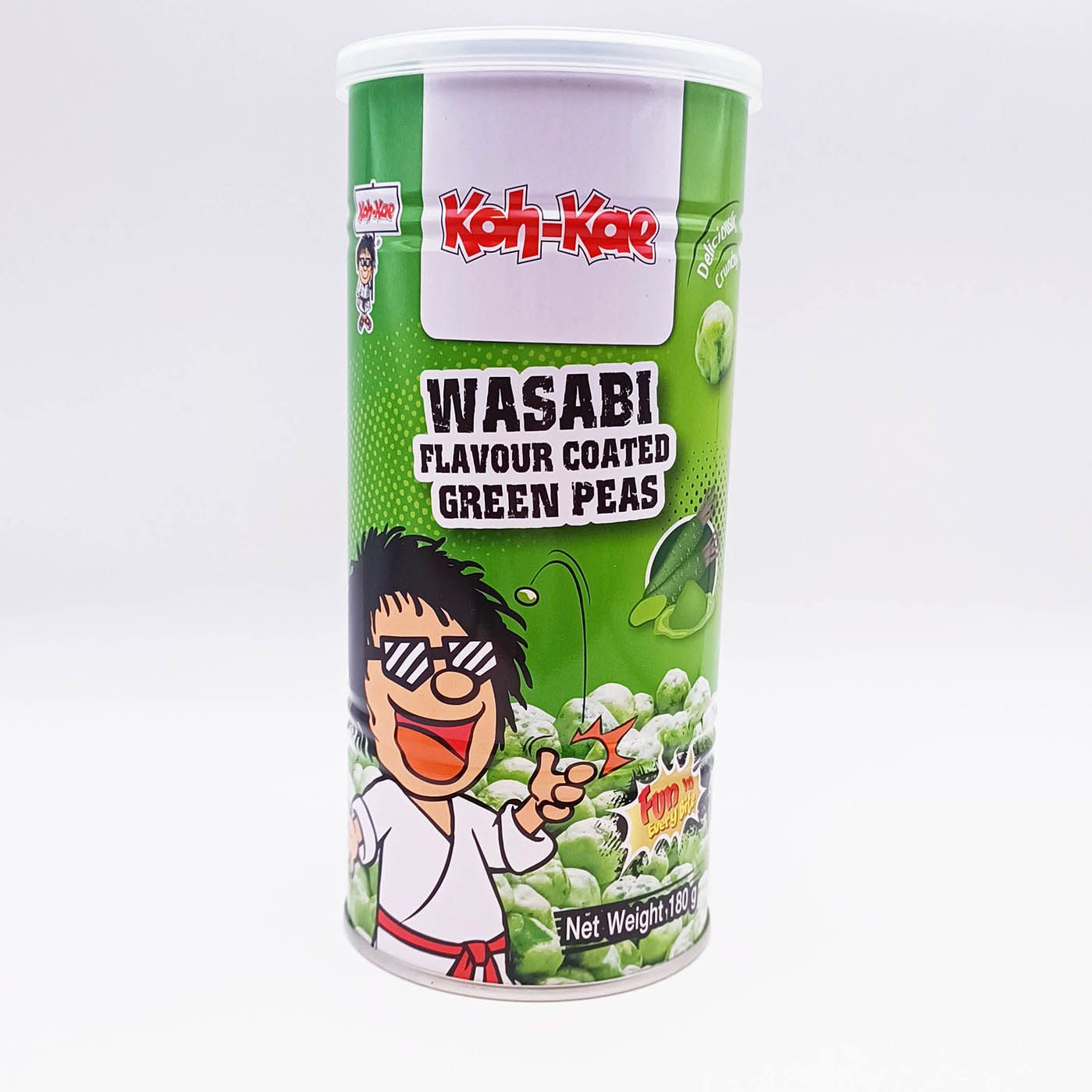 Koh-Kae Wasabi Flavour Coated Green Peas 180g
