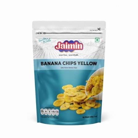 Jaimin Banana Chips Yellow 175g