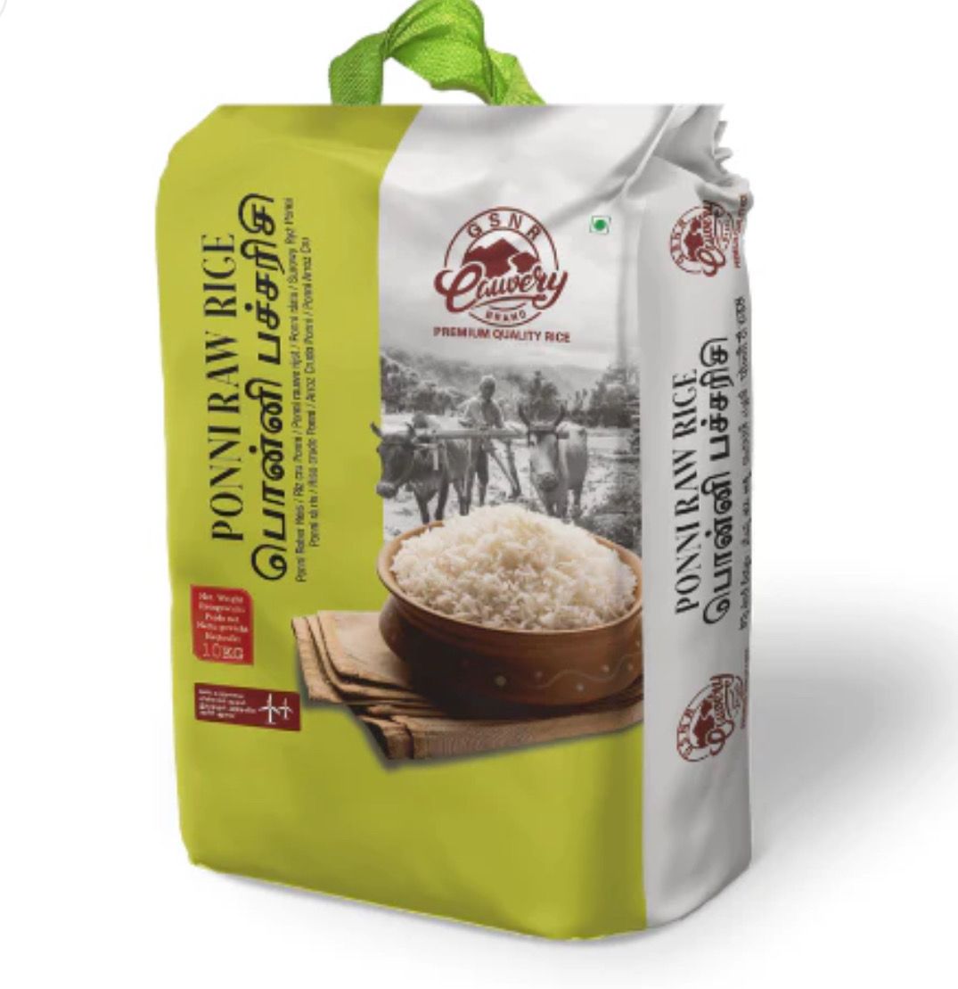 Cavery Ponni Raw Rice 10kg