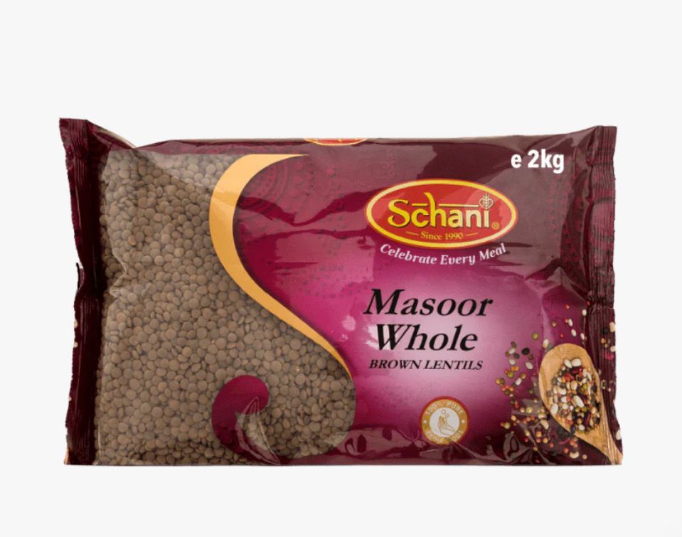 Schani Masoor Whole 2 Kg