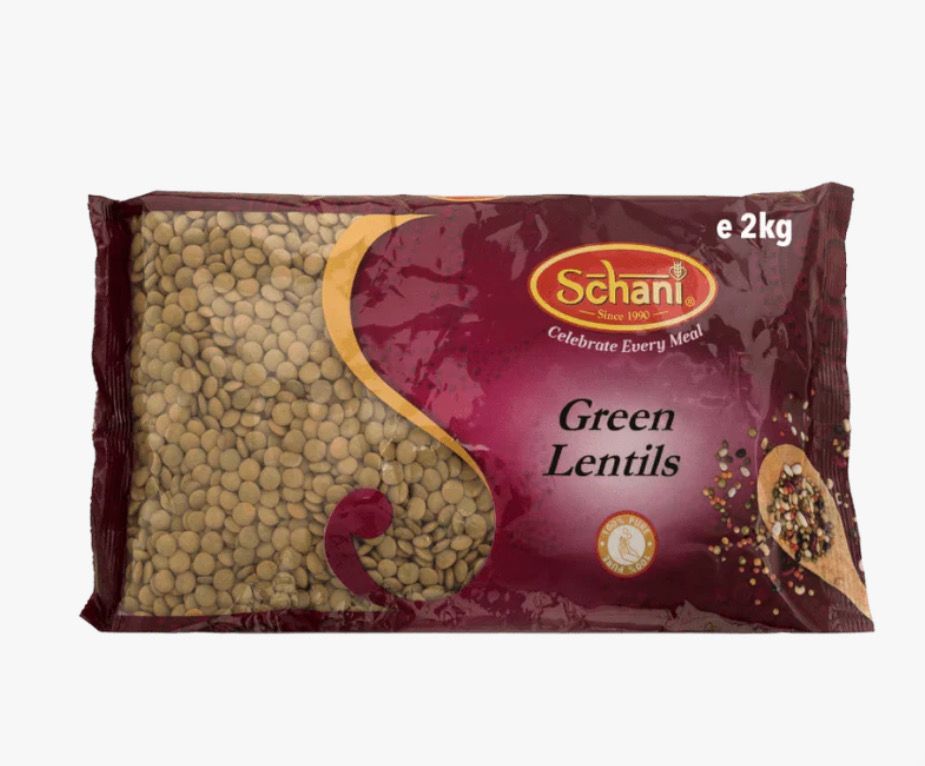 Schani Green Lentils 2 Kg