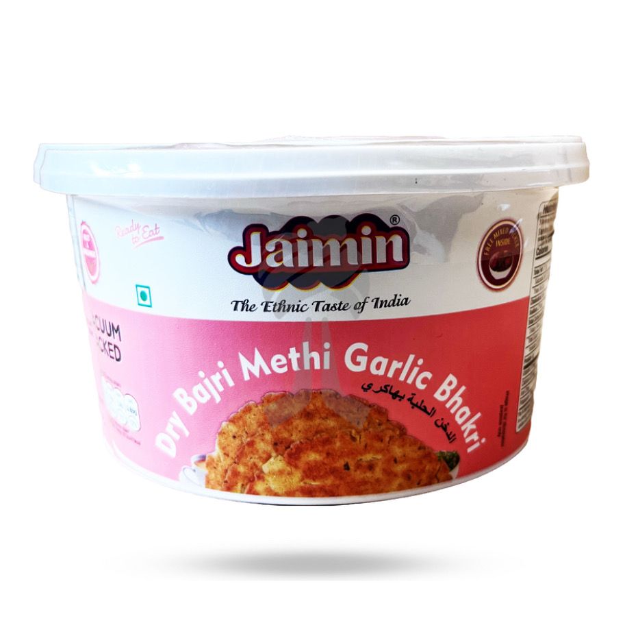 Jaimin Dry Bajri Methi Garlic Bhakri 250g