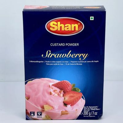 Shan Custard Powder Strawberry 200g
