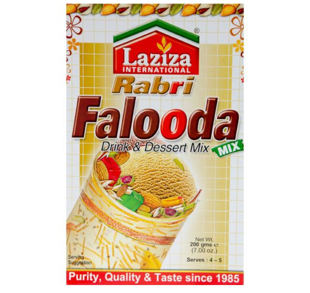 Laziza Falooda Drink And Dessert Mix 200g