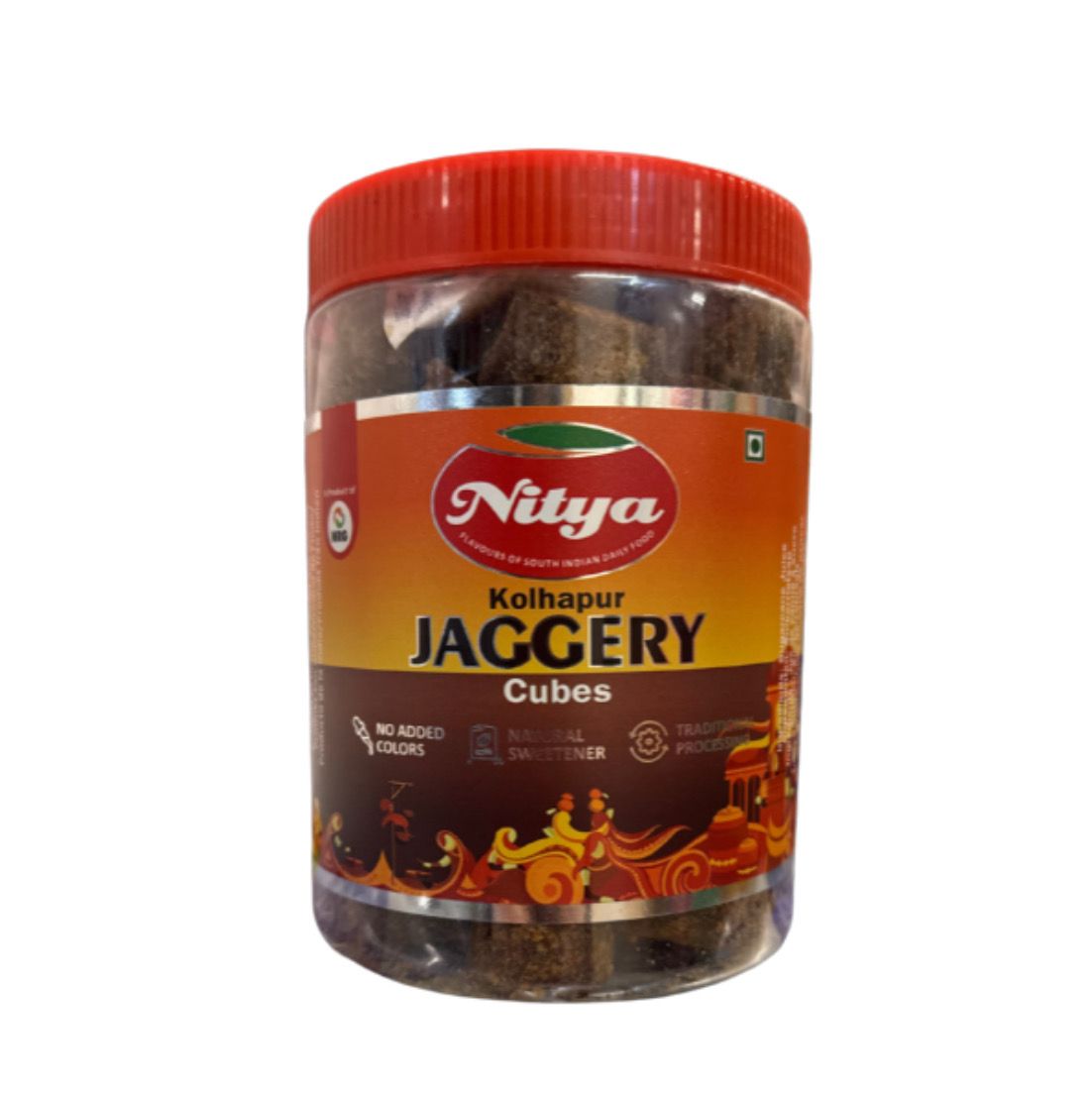 Nitya Kolhapur Jaggery Cubes 750g