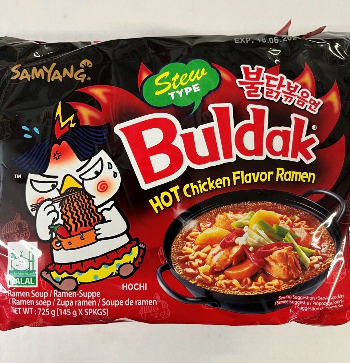 Buldak Hot Chicken Flavor Ramen 145g
