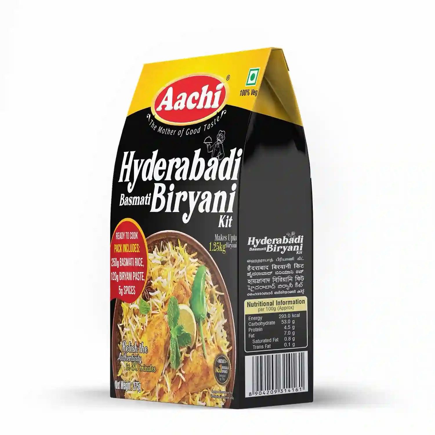 Aachi Chettinadu Basmati Biryani Kit 1.25kg