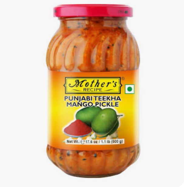 Mothers Recipe Punjabi Teekha Mango Pickle 500g