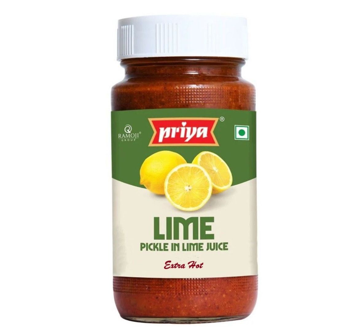 Priya Extra Hot Lime Pickle 300g