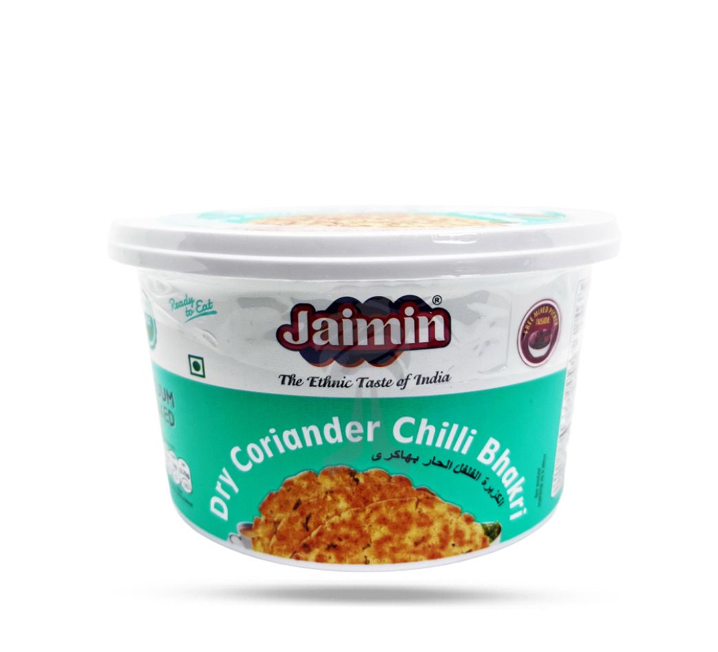 Jaimin Dry Coriander Chilli Bhakri 250g