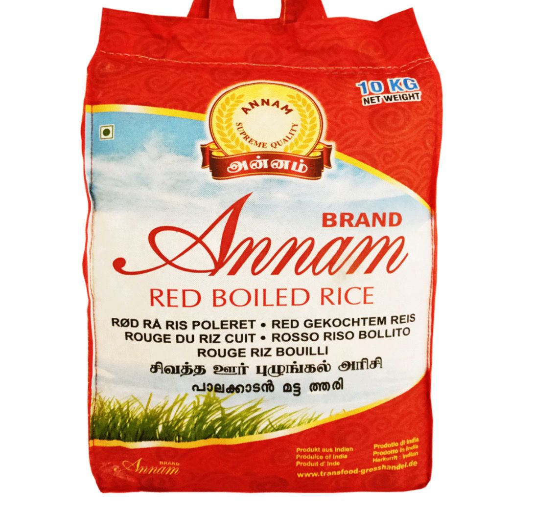 Annam Red Boiled Rice 10 Kg