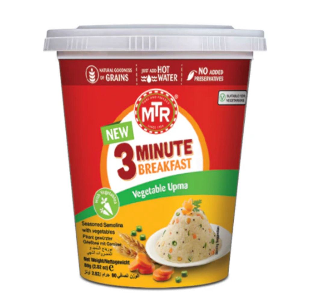 Mtr Veggie Upma Cup 80g