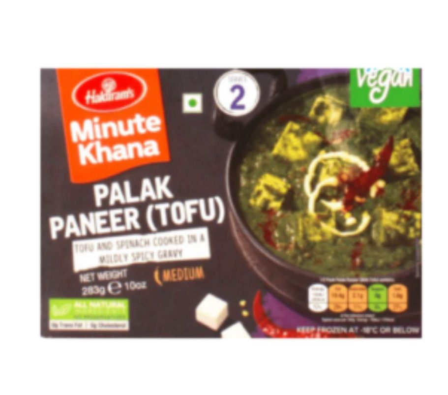 Haldirams Palak Paneer (Tofu) 283g