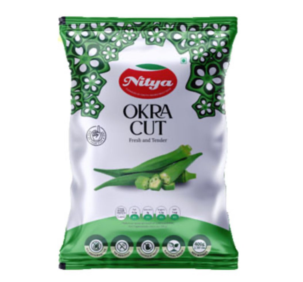 Nitya Okra Cut 400g