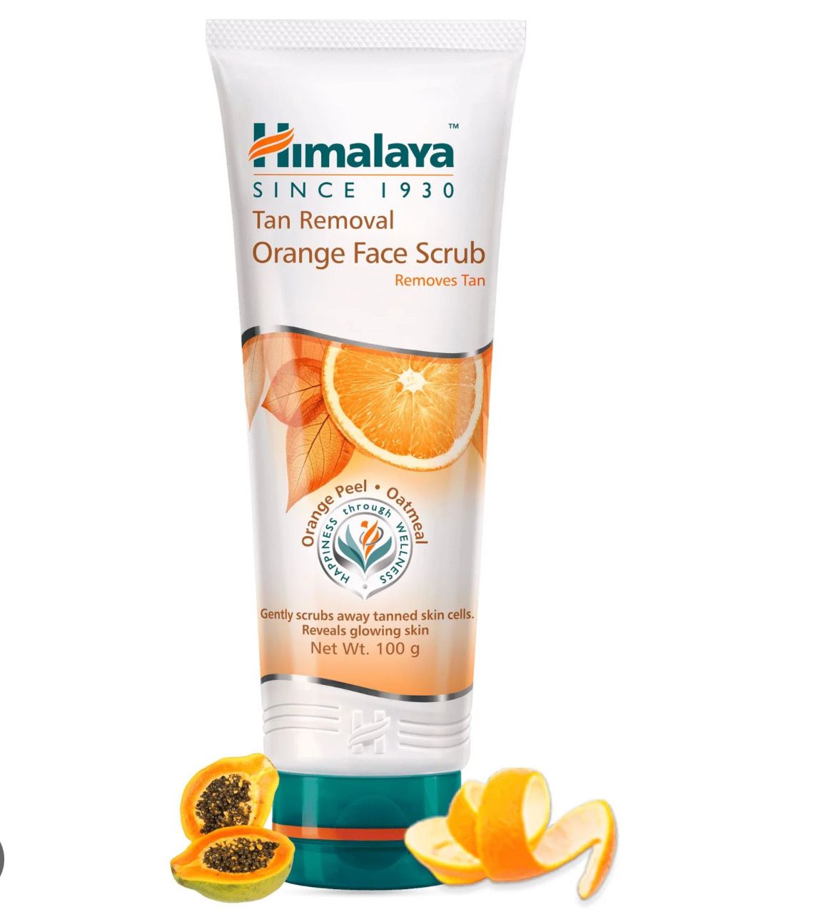 Himalaya Tan Removal Orange Face Scrub 100g