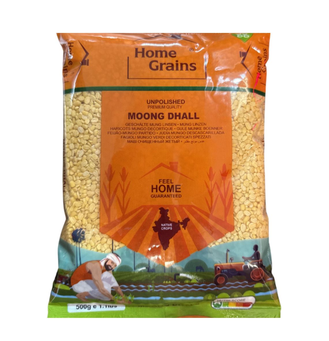 Homegrains Moong Dal 500g