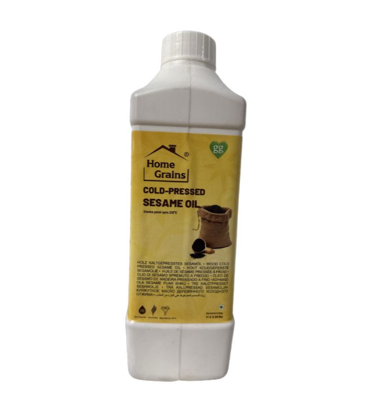 Homegrains Sesame Oil 1L Unroasted Cold Pressed