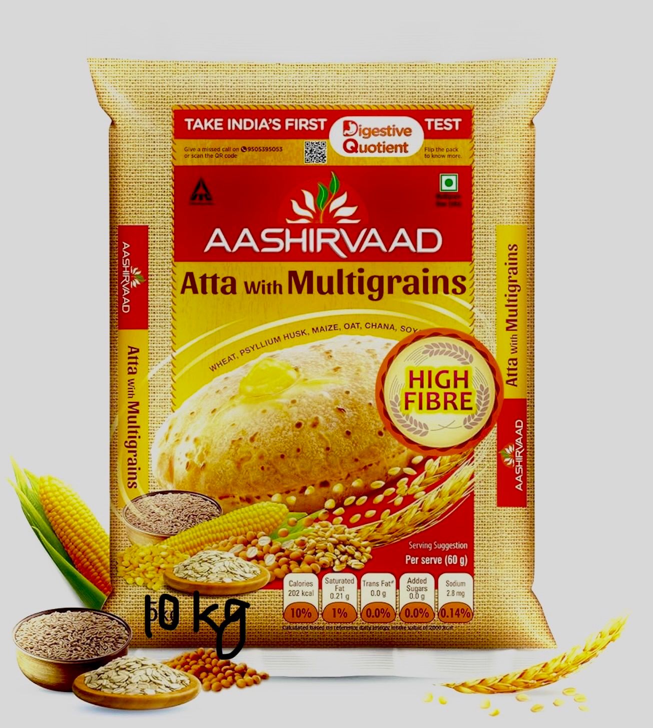 Aashirvaad Multigrain Atta 10 Kg