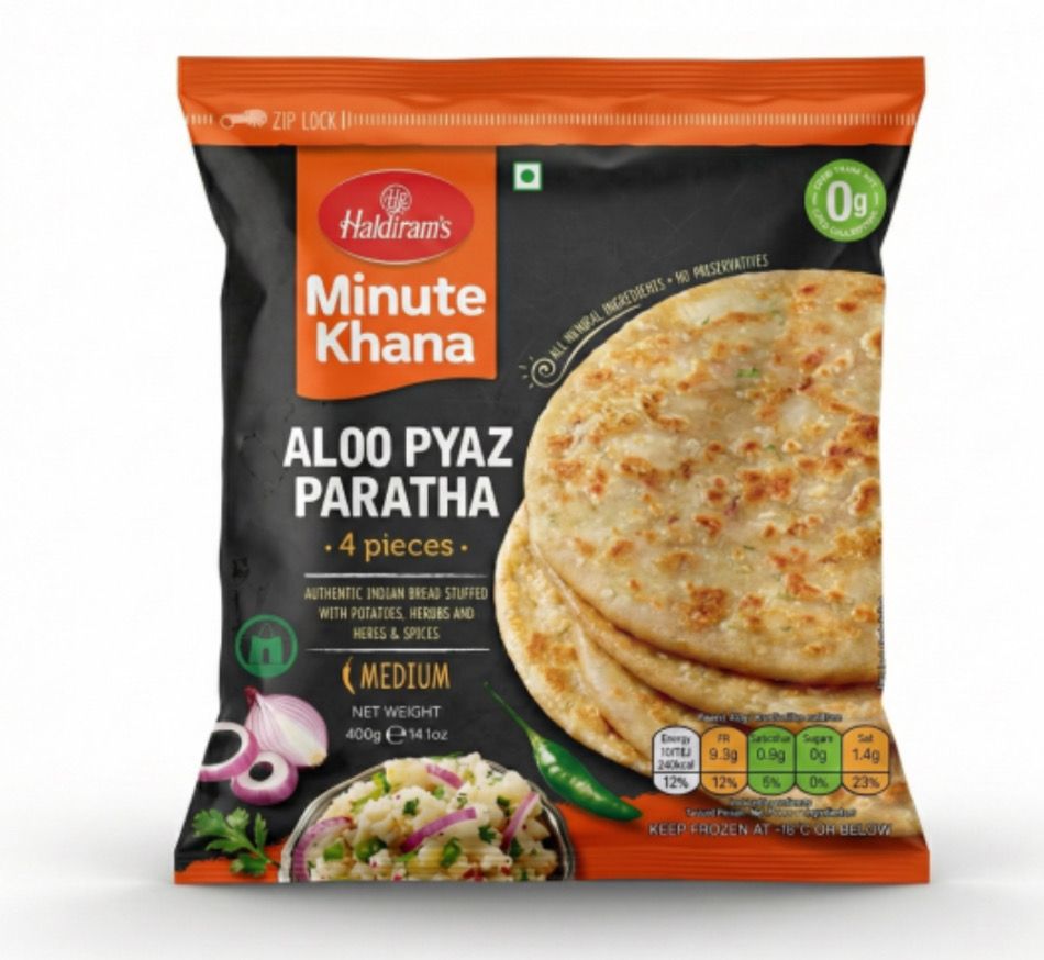 Haldirams Aloo Pyaz Paratha 400g