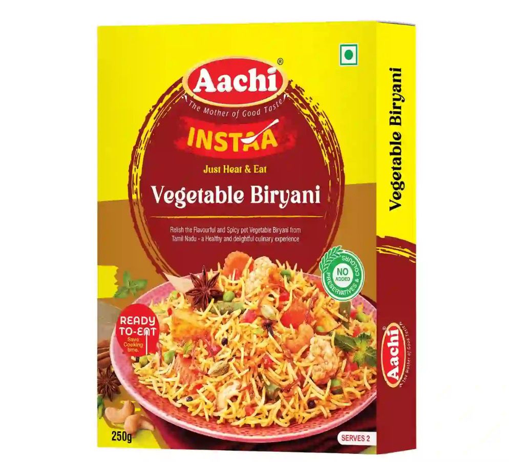 Aachi Vegetable Biryani 250g