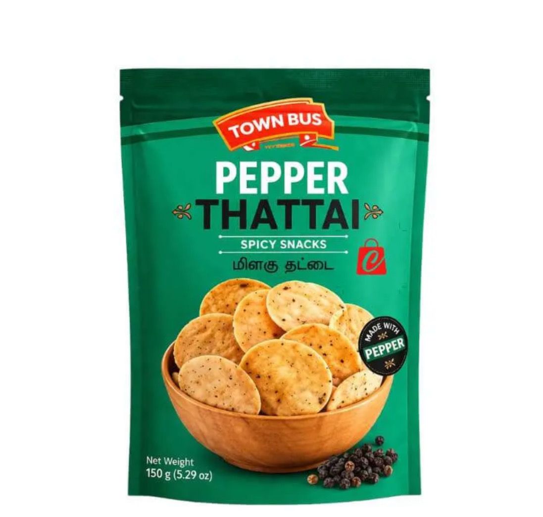 Townbus Pepper Thattai 150g