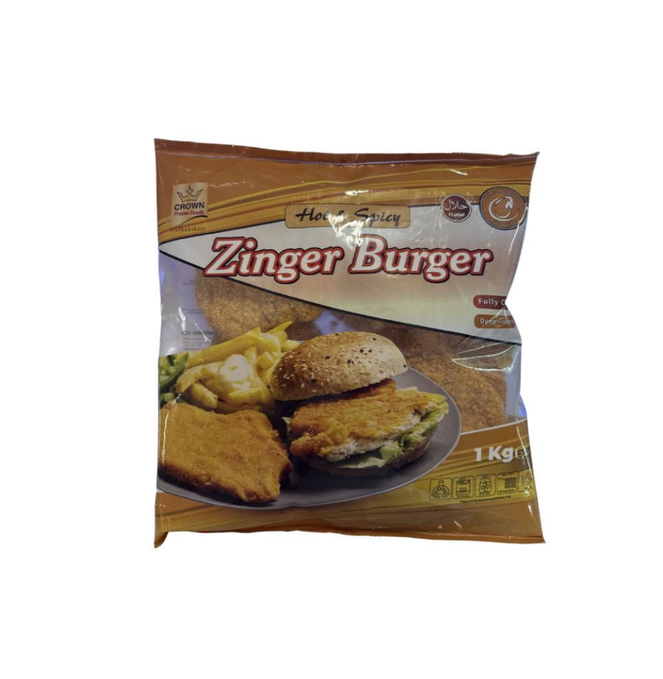 Crown Hot And Spicy Zinger Burger 1 Kg